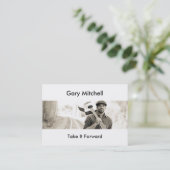 GR.-Visitenkarten Visitenkarte (Stehend Vorderseite)