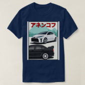 gr yaris vs evo T-Shirt (Design vorne)