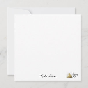 Grá/Liebe-Flachkarte