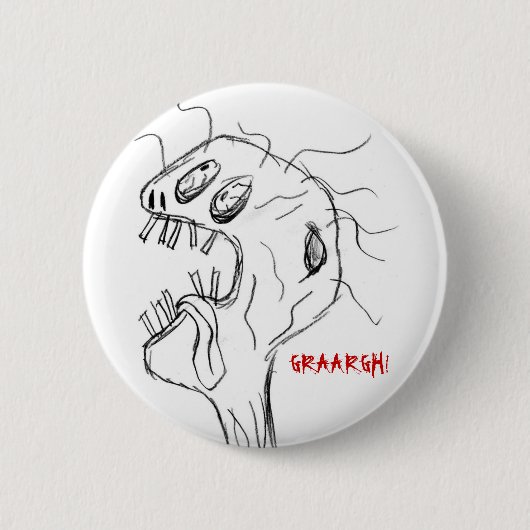 GRAARGH!  Zombie Button (Vorderseite)