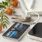 GRAB-A-LANE STRASSEracer-SCHLÜSSELANHÄNGER Schlüsselanhänger (Vorderseite rechts)