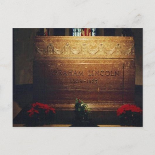 Grab des berühmten Präsidenten des Zivilen Krieges Postkarte (Vorderseite)