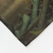 Grab des Horrors Fleecedecke (Ecke)
