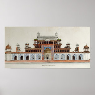 Grab des Kaisers Akbur in Secundra Poster