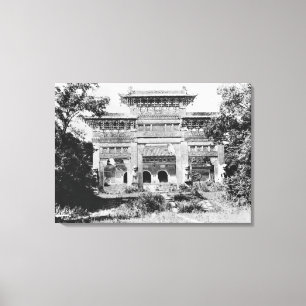 Grab des Kaisers Qing Taizong Leinwanddruck