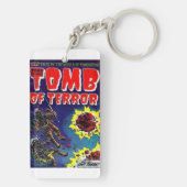 Grab des Terrors, was dort draussen Schlüsselanhänger (Rückseite)