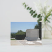 Grab des unbekannten Soldaten Postkarte (Stehend Vorderseite)
