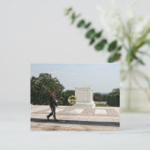 Grab des unbekannten Soldaten Postkarte (Stehend Vorderseite)