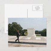 Grab des unbekannten Soldaten Postkarte (Vorne/Hinten)