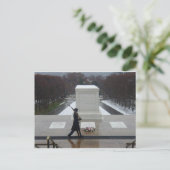 Grab des unbekannten Soldaten Postkarte (Stehend Vorderseite)