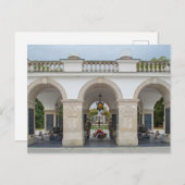 Grab des unbekannten Soldaten Warschaus Postkarte (Vorne/Hinten)