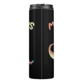 Grab diesen niedlichen Mamasaurus Herzpuzzle Dino Thermosbecher (Rückseite)