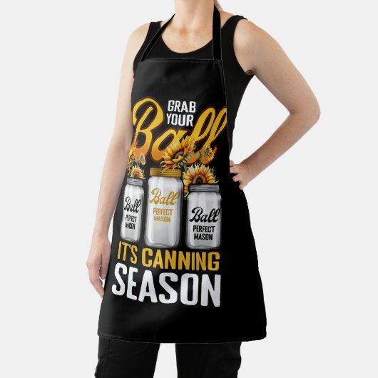 Grab dir deine Balls Canning Saisongärtnerin. Schürze (InSitu)
