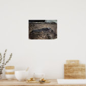 Grab eines gaulischen Chefs Poster (Küche)