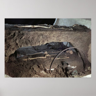 Grab eines Gaulish Leiters Poster