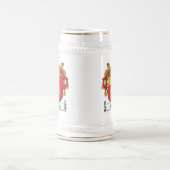Grab-Familienwappen Bierglas (Mittel)
