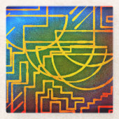 Grab Glasuntersetzer (Vorderseite)