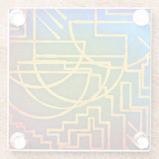 Grab Glasuntersetzer (Rückseite)