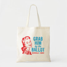 Grab Ihm von der Partie - Kamala Harris Tote Bag