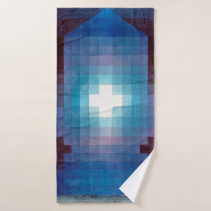Grab in drei Teilen, Klee Badehandtuch