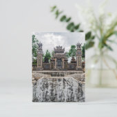 Grab in Hue Graveyard, Vietnam Postkarte (Stehend Vorderseite)