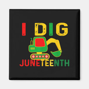 Grab Juneteenth Bagger Bau Juneteenth Magnet
