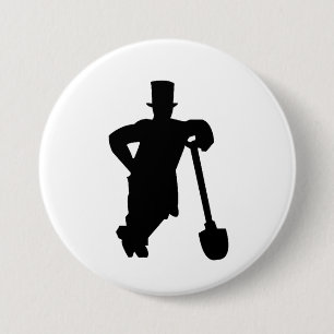 Grab mit Schaufel Button