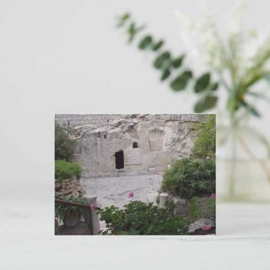 Grab Postkarte (Stehend Vorderseite)