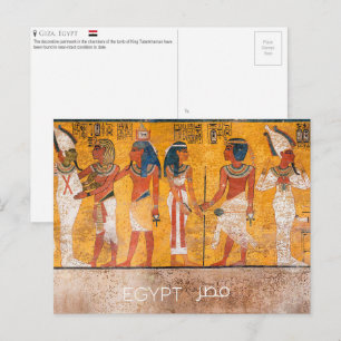 Grab Tutankhamuns, Ägypten Postkarte