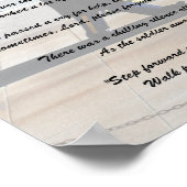 Grab unbekannter finaler Abschnitt Poster (Ecke)