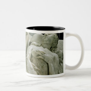 Grab von Catherine de Medici und von Henri II Zweifarbige Tasse
