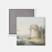 Grab von Cecilia Metella, Rom Magnet (Vorderseite/Rückseite)