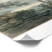 Grab von Cecilia Metella, Rom Poster (Ecke)