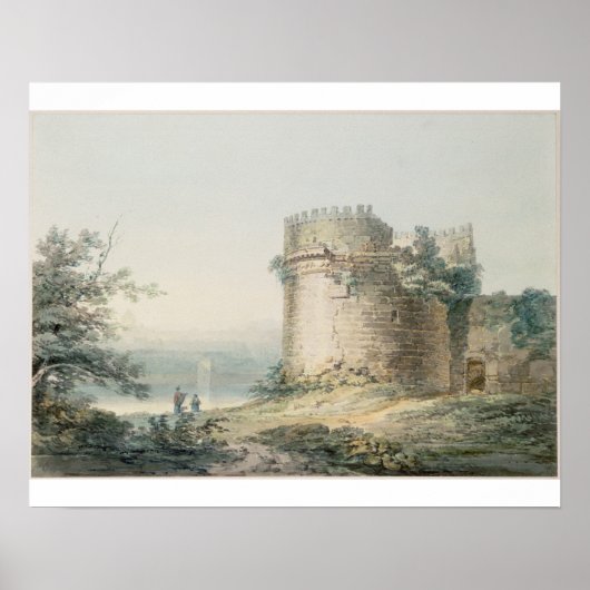 Grab von Cecilia Metella, Rom Poster (Vorne)