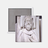 Grab von Clovis I, König der Fränke Magnet (Vorderseite/Rückseite)