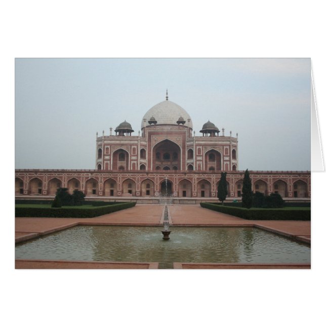 Grab von Humayun Delhi Indien (Vorderseite (Horizontal))