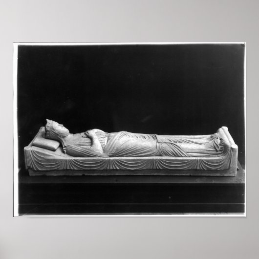 Grab von Isabel von Angouleme Poster (Vorne)