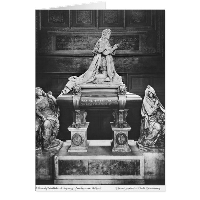 Grab von Jean-Baptiste Colbert de Torcy (Vorne)