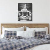 Grab von Jean-Baptiste Colbert de Torcy Leinwanddruck (Insitu (Schlafzimmer))