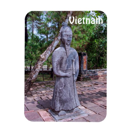 Grab von Kaiser Khai Dinh - Hue, Vietnam Magnet (Vertikal)