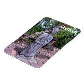 Grab von Kaiser Khai Dinh - Hue, Vietnam Magnet (Linke Seite)