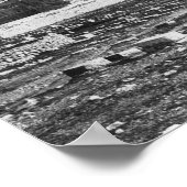 Grab von König David in Jerusalem Poster (Ecke)