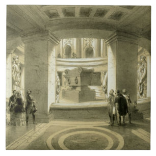 Grab von Napoleon (1769-1821) bei Invalides, von Fliese