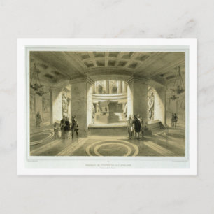 Grab von Napoleon (1769-1821) bei Invalides, von ' Postkarte