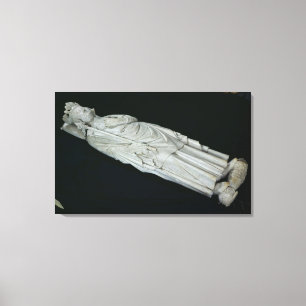 Grab von Philippe IV Le Bel, 1327 Leinwanddruck