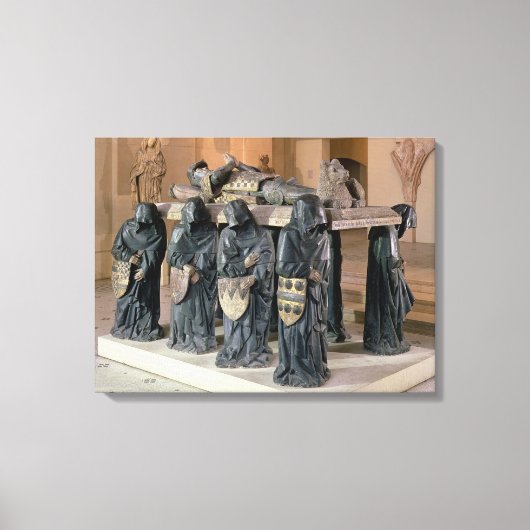 Grab von Philippe Pot (1428-94) aus der Abtei von Leinwanddruck (Vorderseite)
