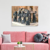 Grab von Philippe Pot (1428-94) aus der Abtei von Leinwanddruck (Insitu (Wohnzimmer))