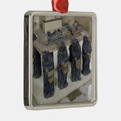 Grab von Philippe-Topf Silbernes Ornament (Rechts)