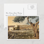 Grab von Rachel, Jerusalem, Heiliges Land, seltene Postkarte (Vorne/Hinten)