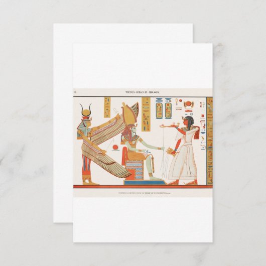 Grab von Ramses IV ägyptische antike Kunst Save The Date (Vorne/Hinten)